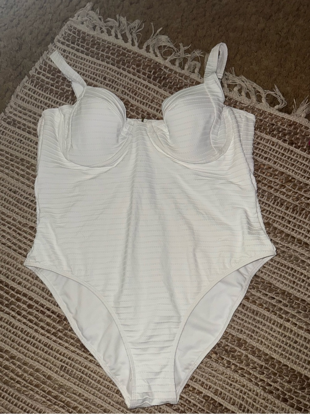 White One-Piece Swimsuit